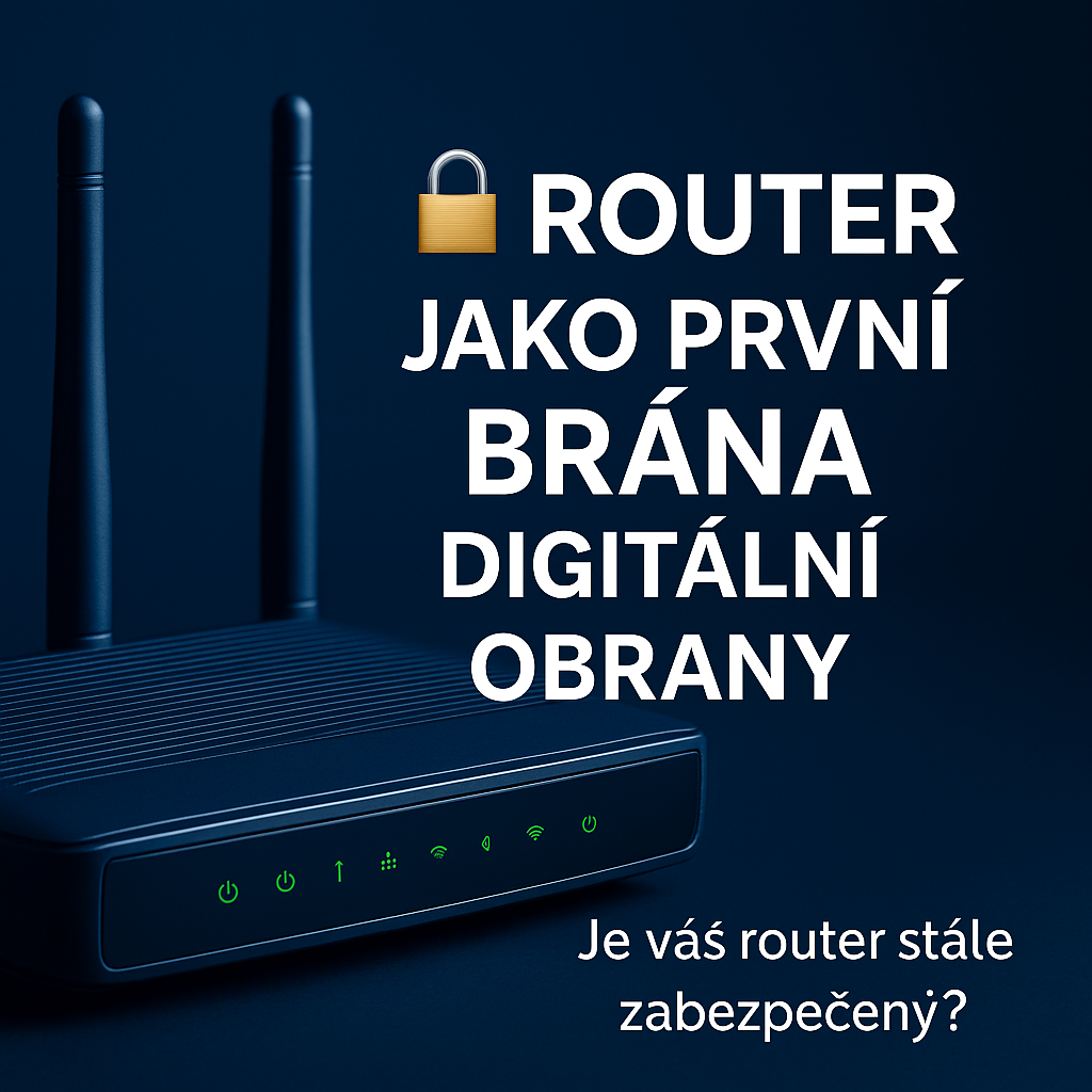 Router jako první brána digitální obrany